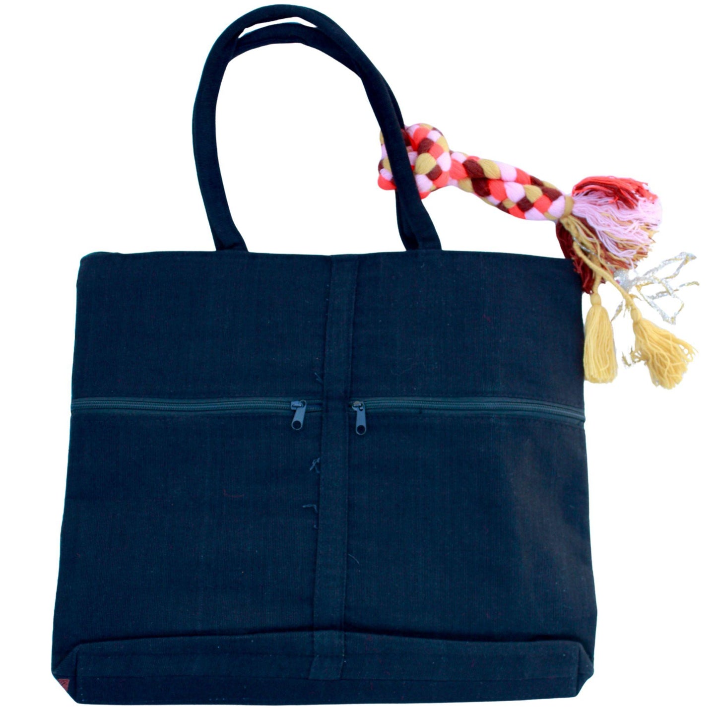 Brown floral bag