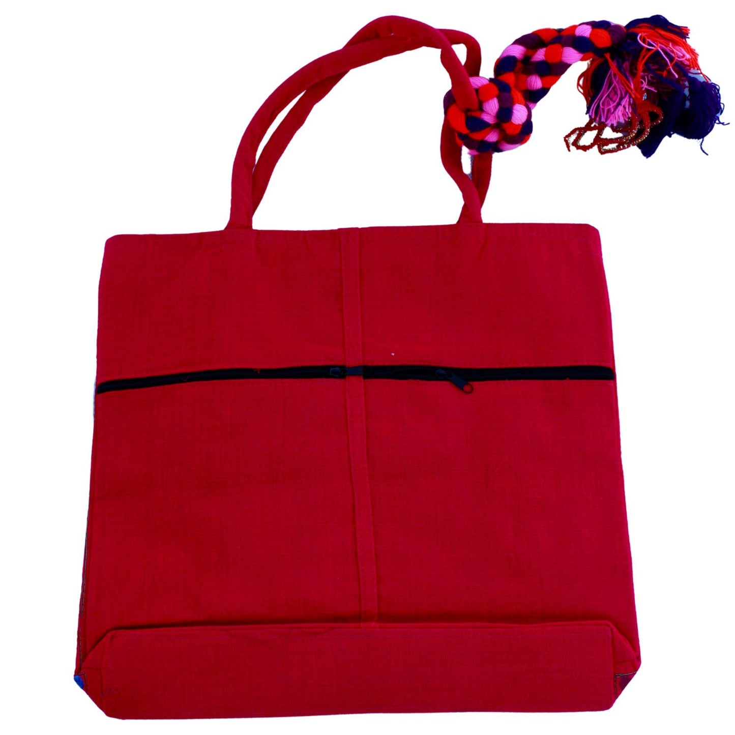 Pink peacock bag