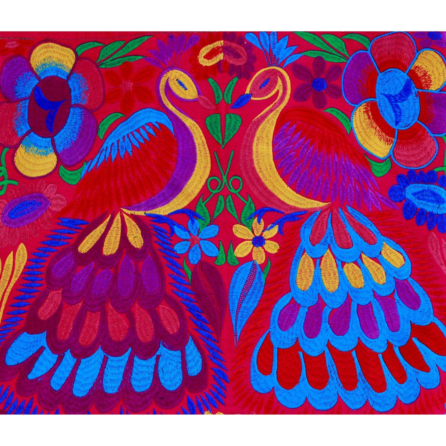 Pink peacock bag